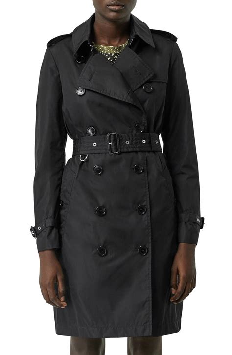 kensington trench coat with detachable hood burberry in kahki|burberry trench coat size guide.